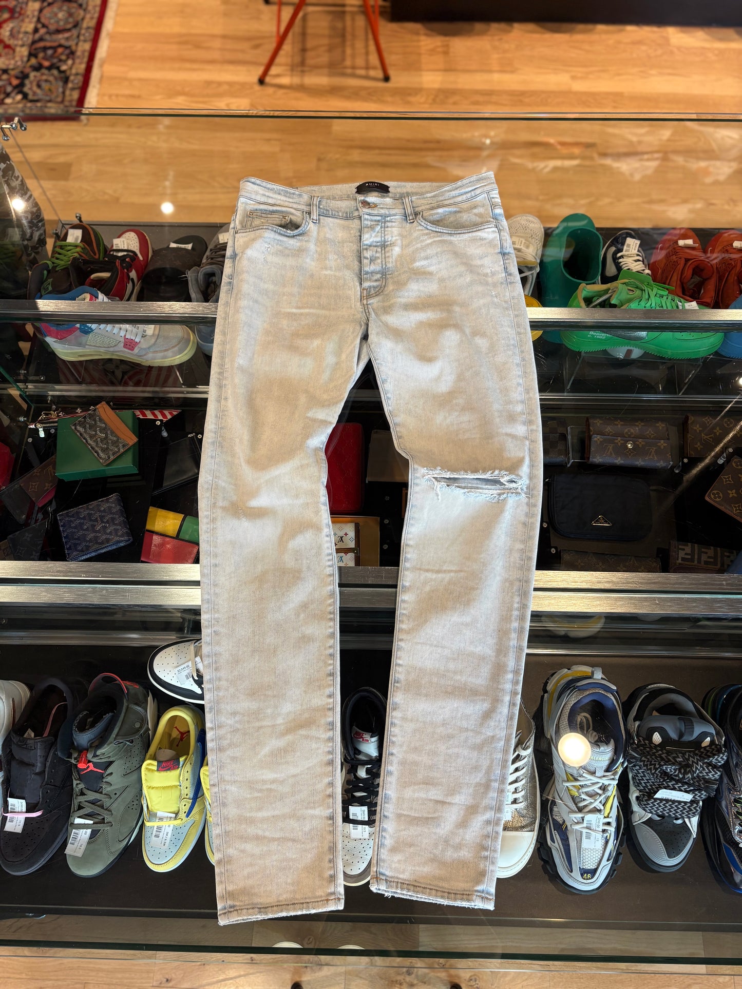 Amiri Jeans Light Wash Size 36