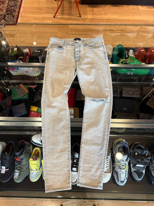 Amiri Jeans Light Wash Size 36