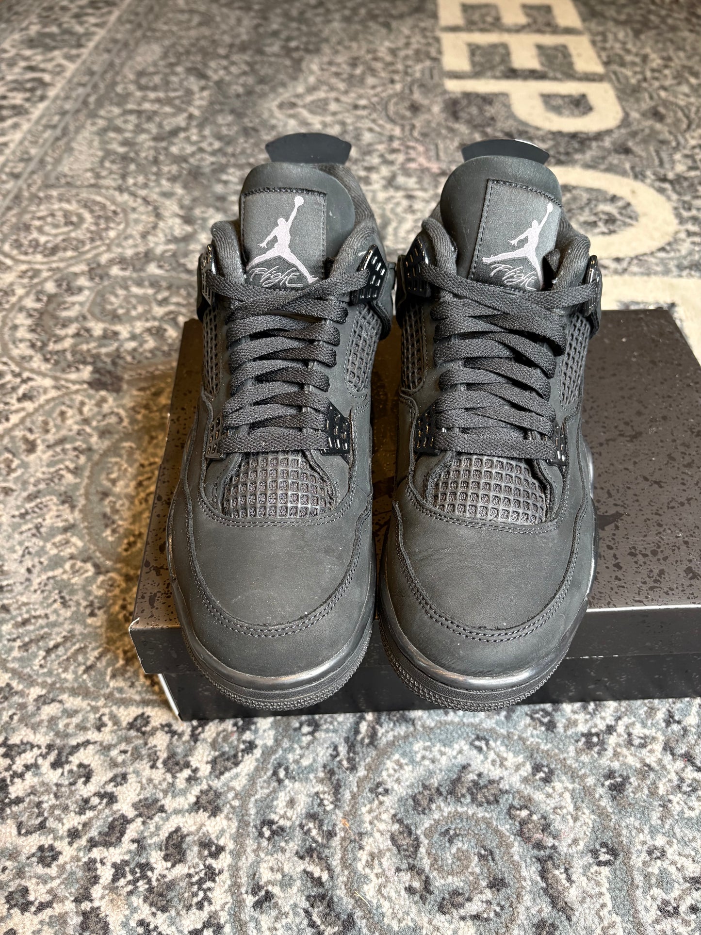 Jordan 4 Retro “Black Cats” Clean Og Size 10