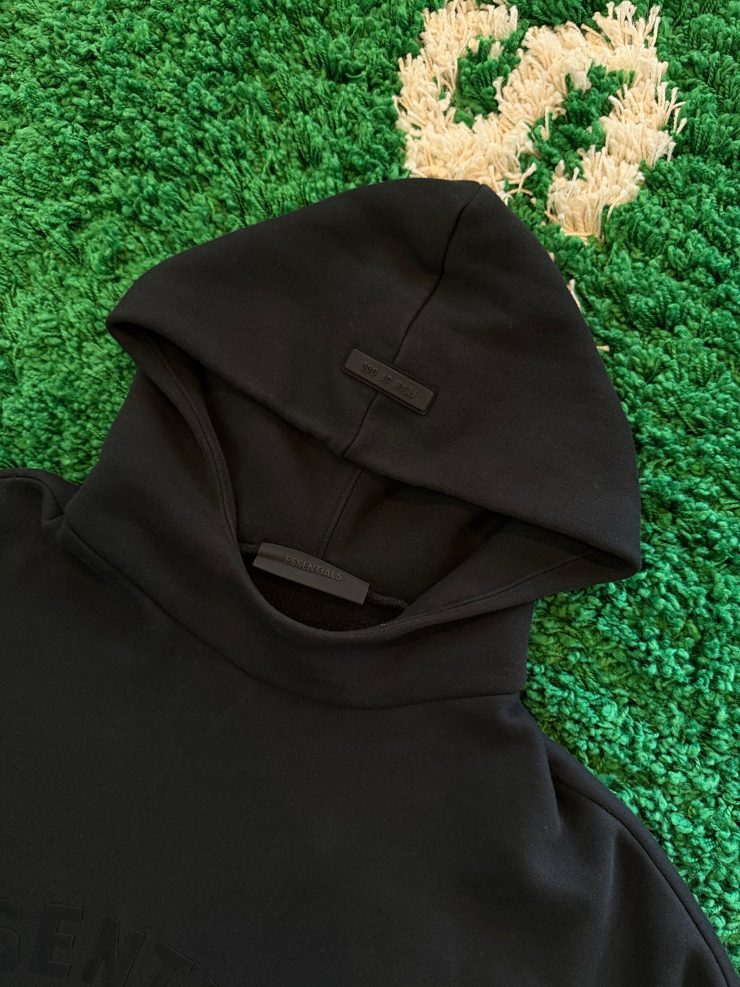 FOG Essentials Hoodie Black Size Small