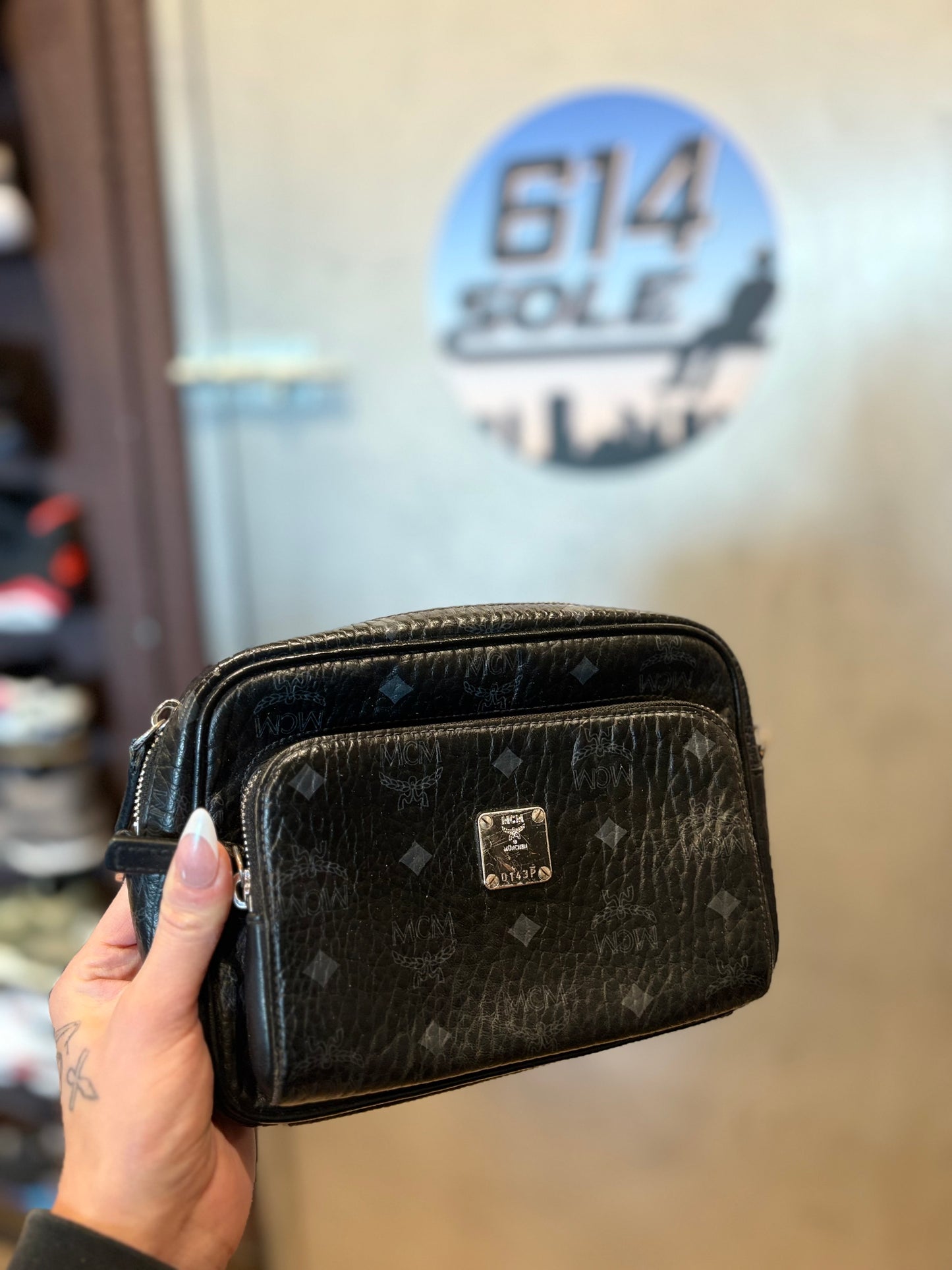 Mcm Toiletries Bag Black