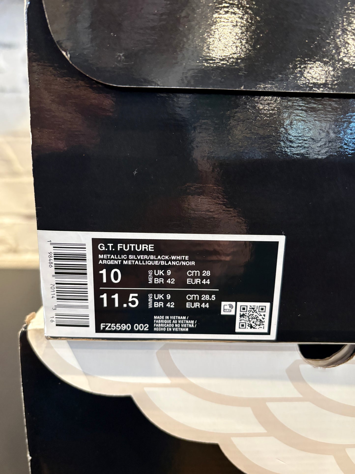 Nike GT Future Metallic Silver DS OG Size 10