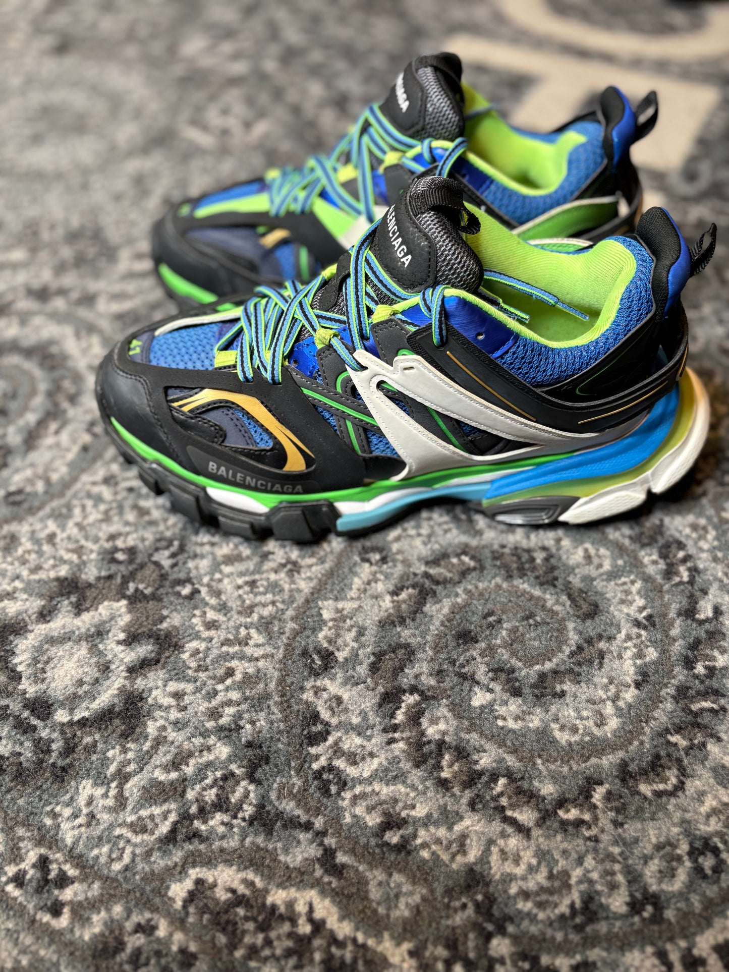 Balenciaga Track “Green White Blue” Po Nb Size 8