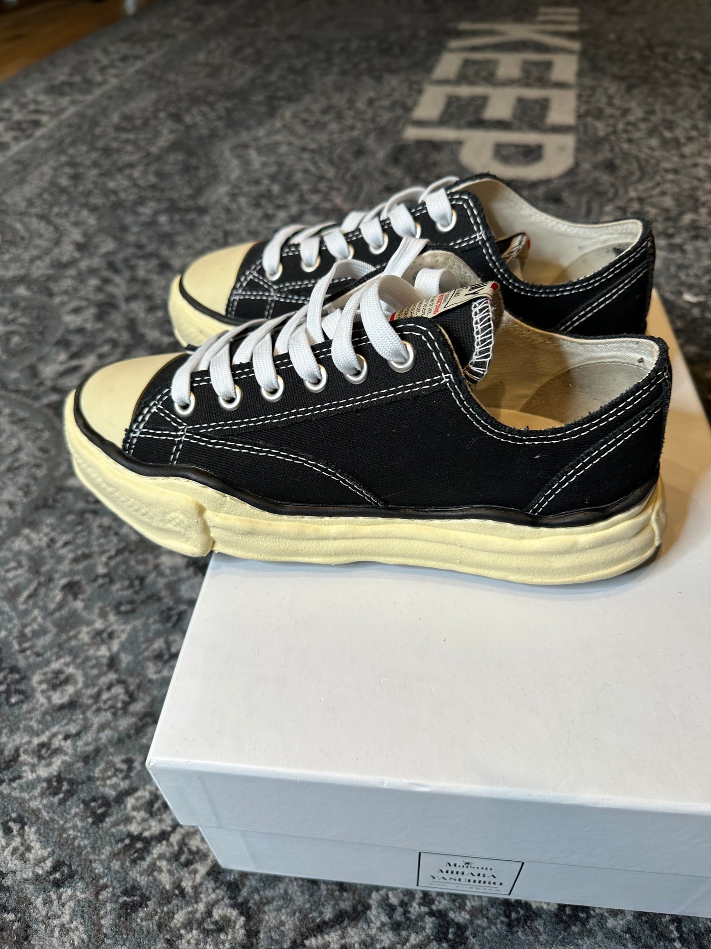 Maison Mihara Yasuhiro Peterson Sole Canvas Clean OG Size 7