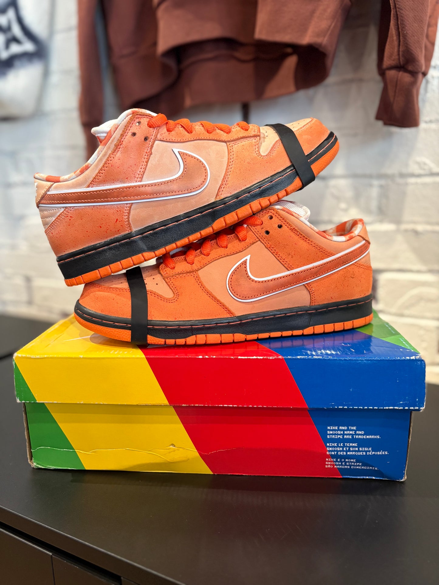 Nike Dunk SB Orange Lobster PO OG ALL Sz 10