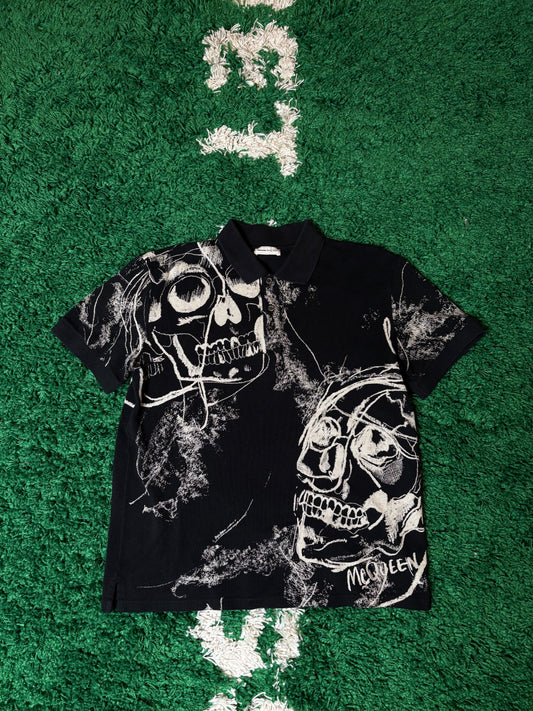 Alexander McQueen Skull Polo Size Large