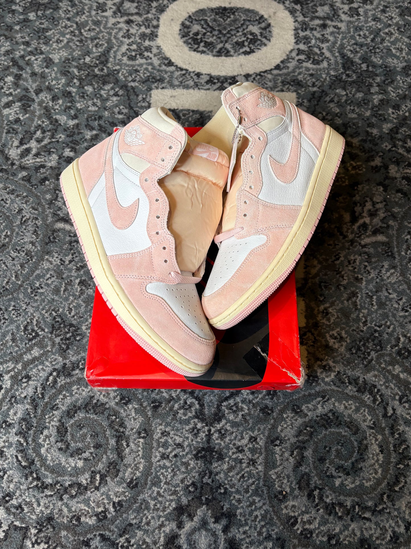 Jordan 1 Retro “Washed Pink” Ds Og Size 9.5M/11W