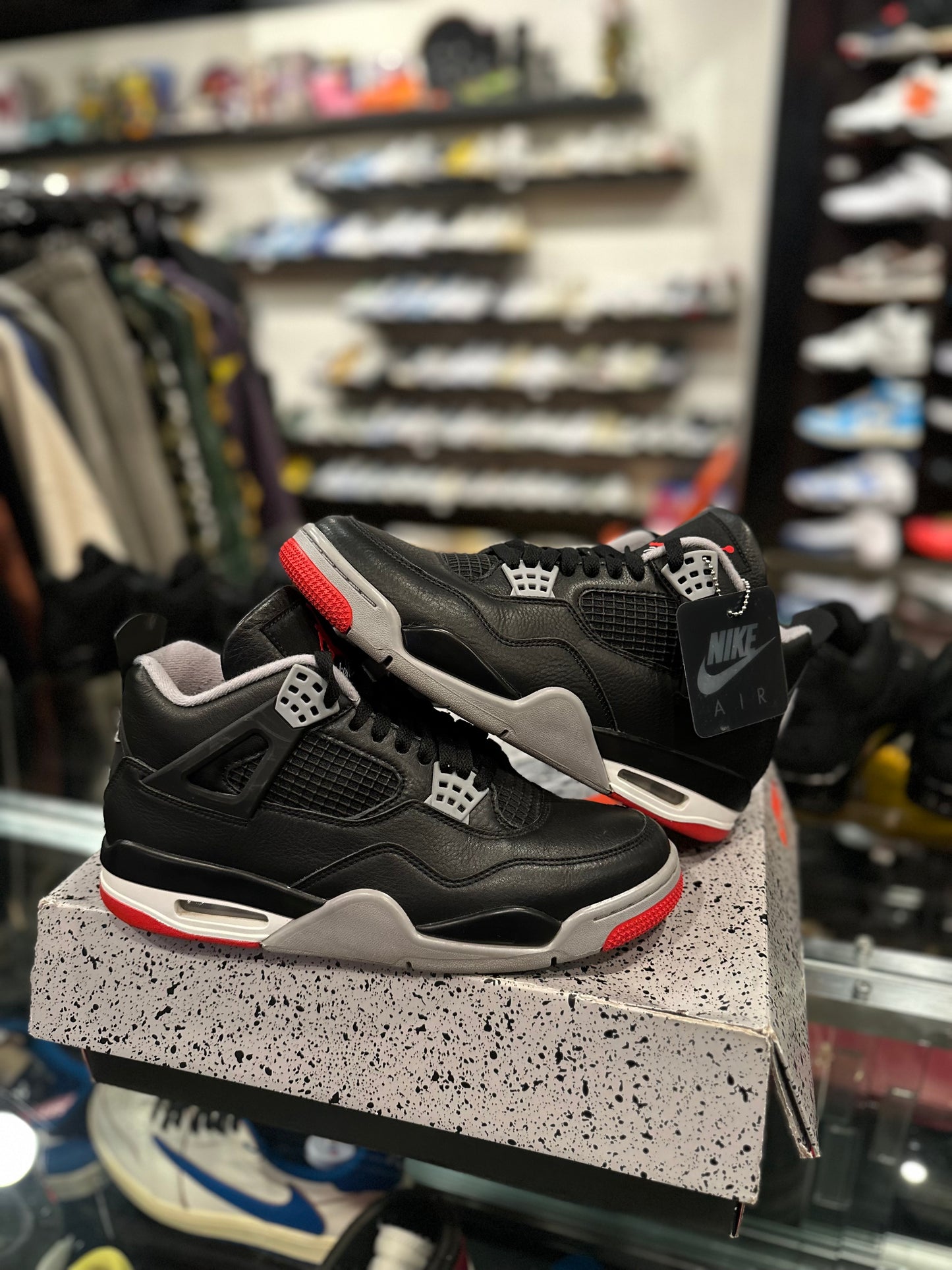 Jordan 4 Retro Bred Reimagined Clean OG Size 9.5