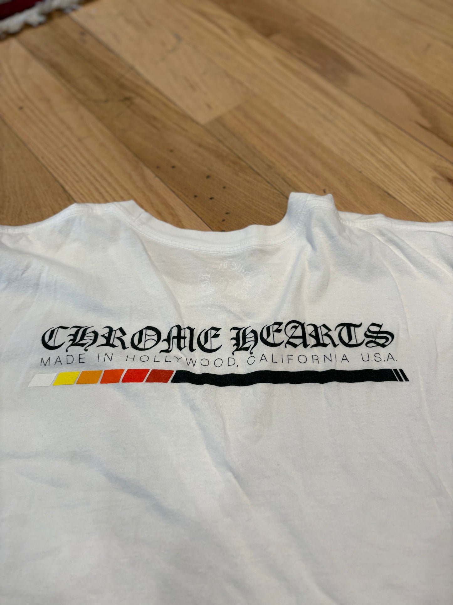 Chrome Hearts Hollywood Tee White Size XL