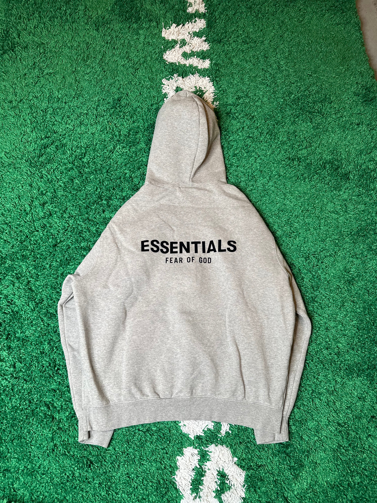 FOG Essentials Hoodie Dark Oatmeal Size XL