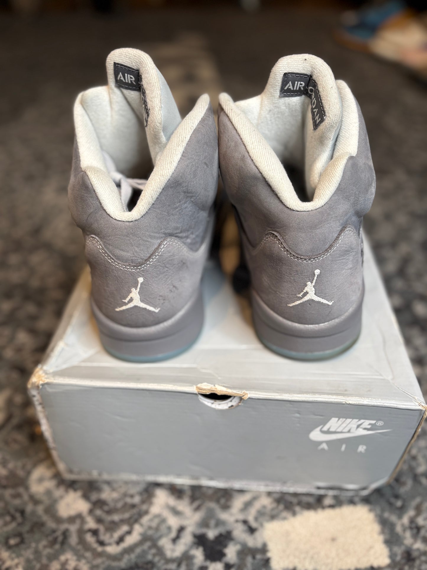 Jordan 5 Retro “Wolf Grey” Clean Og Size 12