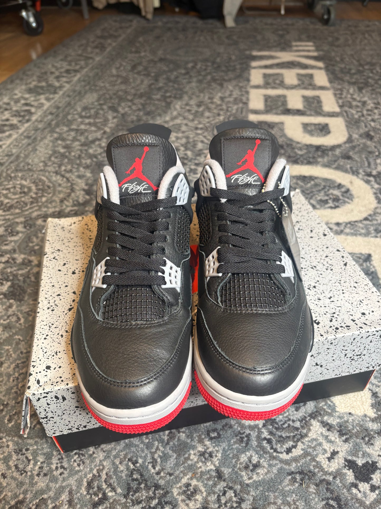 Jordan 4 Retro “Reimagined Bred” Clean Og Size 10.5