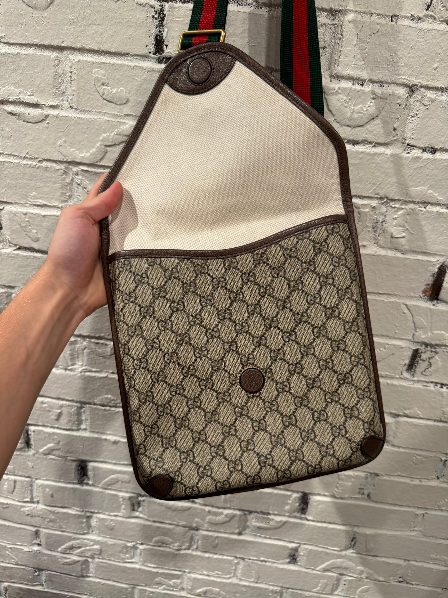 Gucci Monogram Side Bag