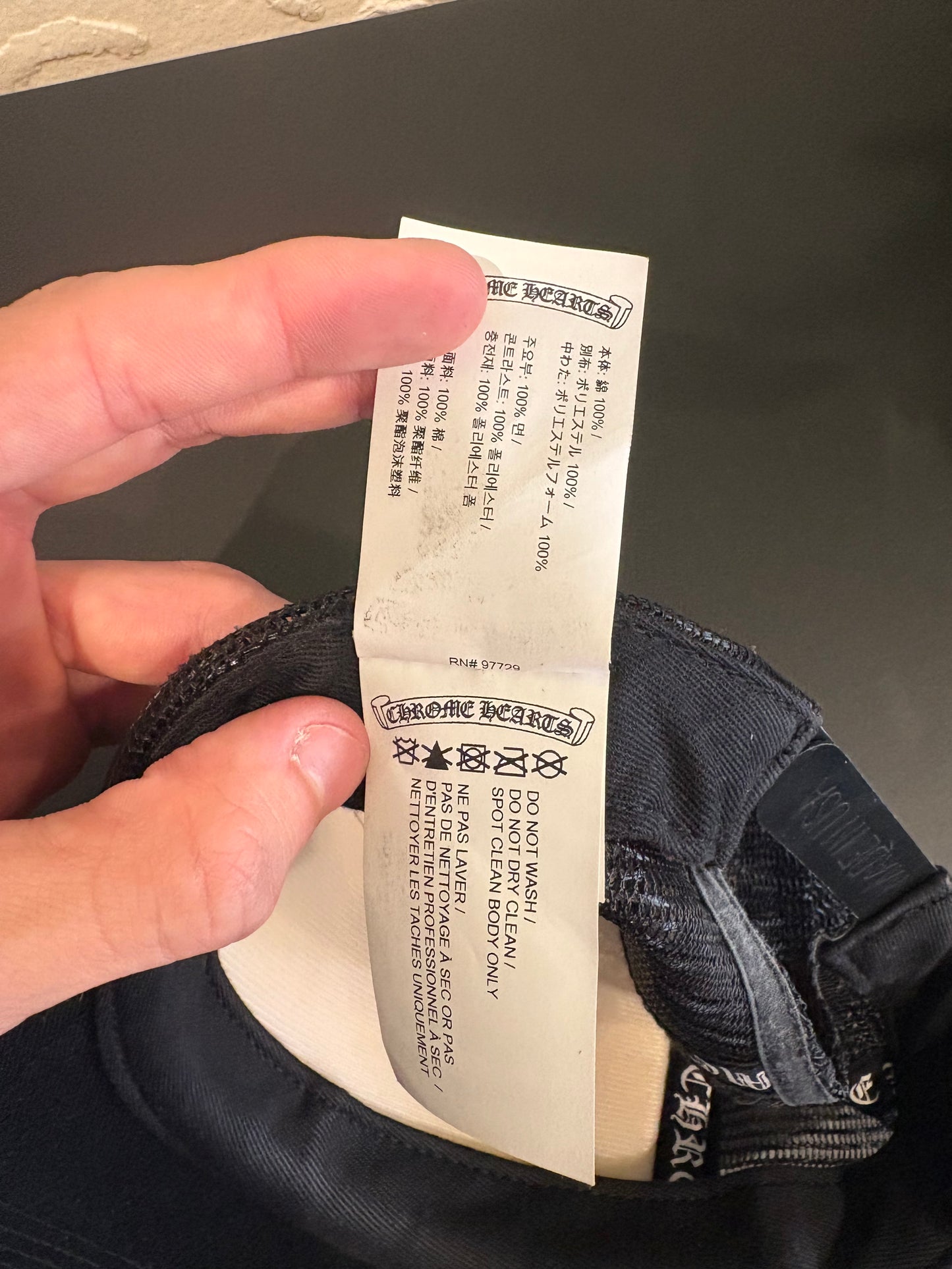 Chrome Hearts Hollywood Trucker Hat