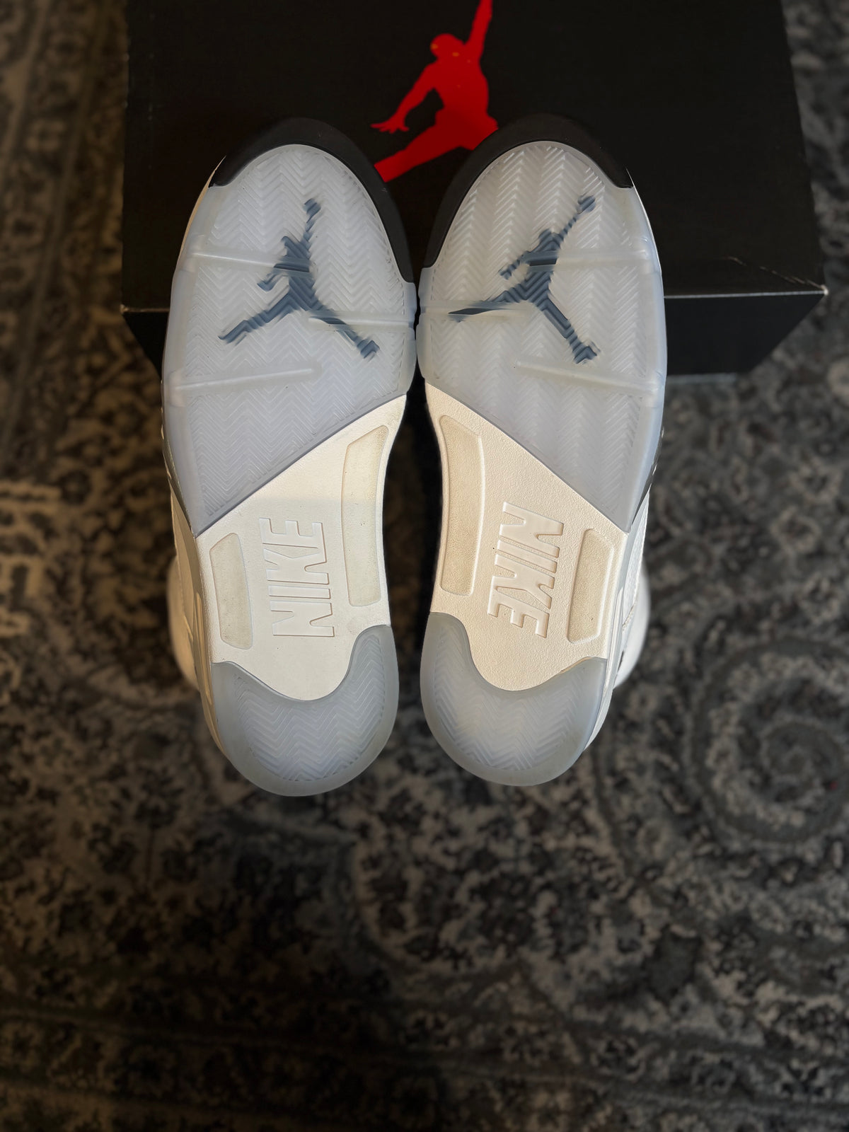 Jordan 5 Retro “White Metallic” Clean Og Size 11.5