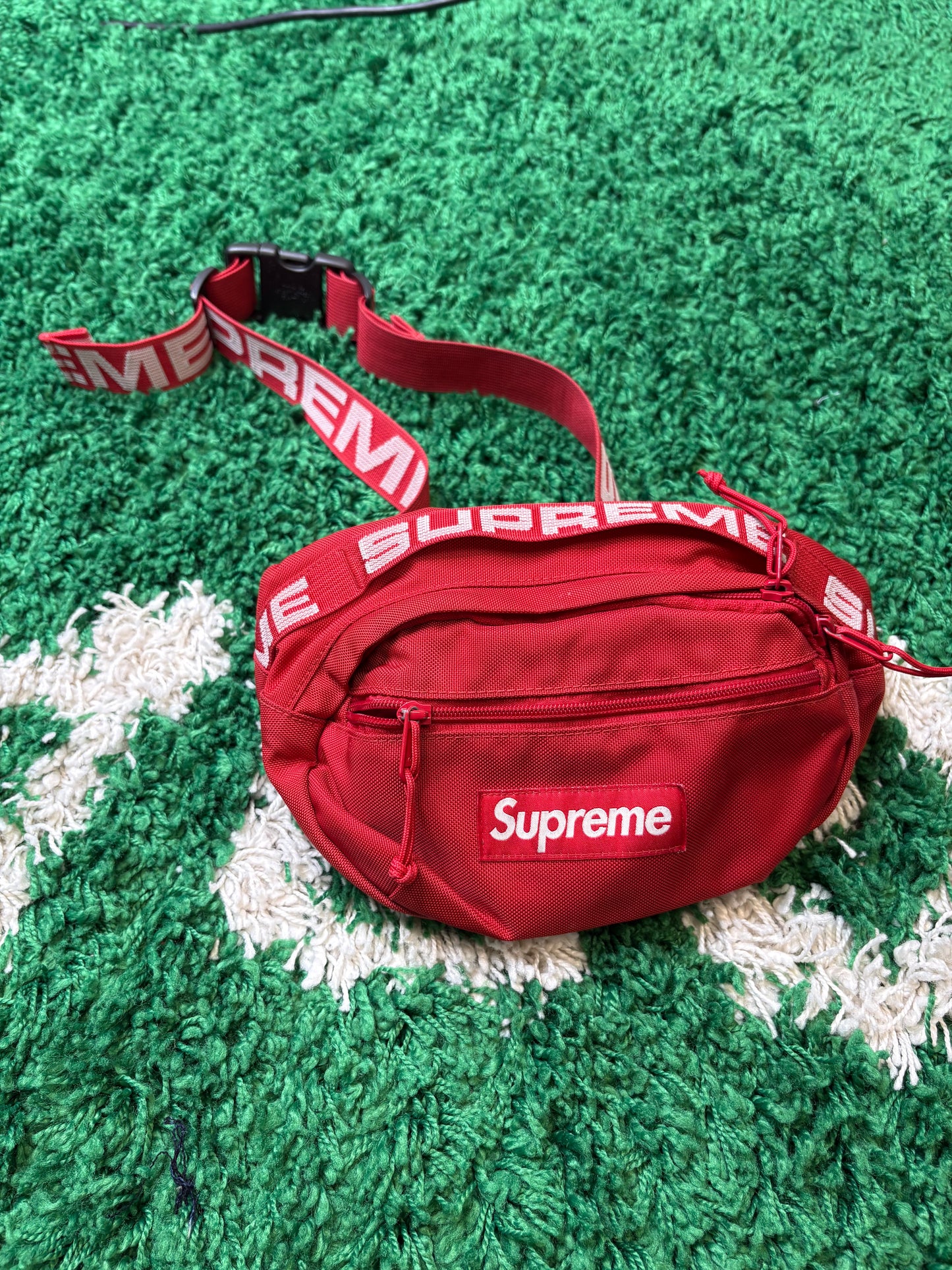Supreme Red Side Bag