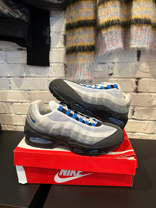 Air Max 95 Big Bubble Blue Spark Clean RB Size 10