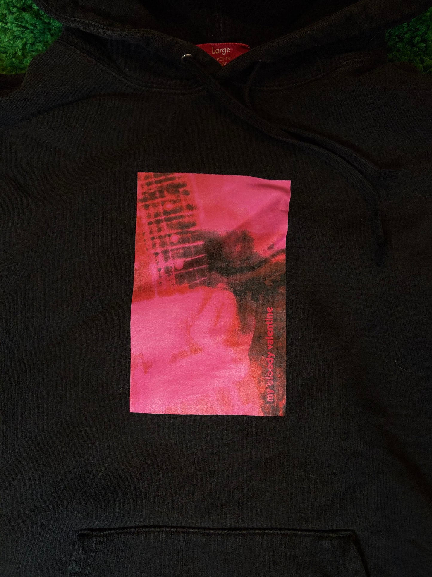 Supreme My Bloody Valentine Hoodie Black Size Large
