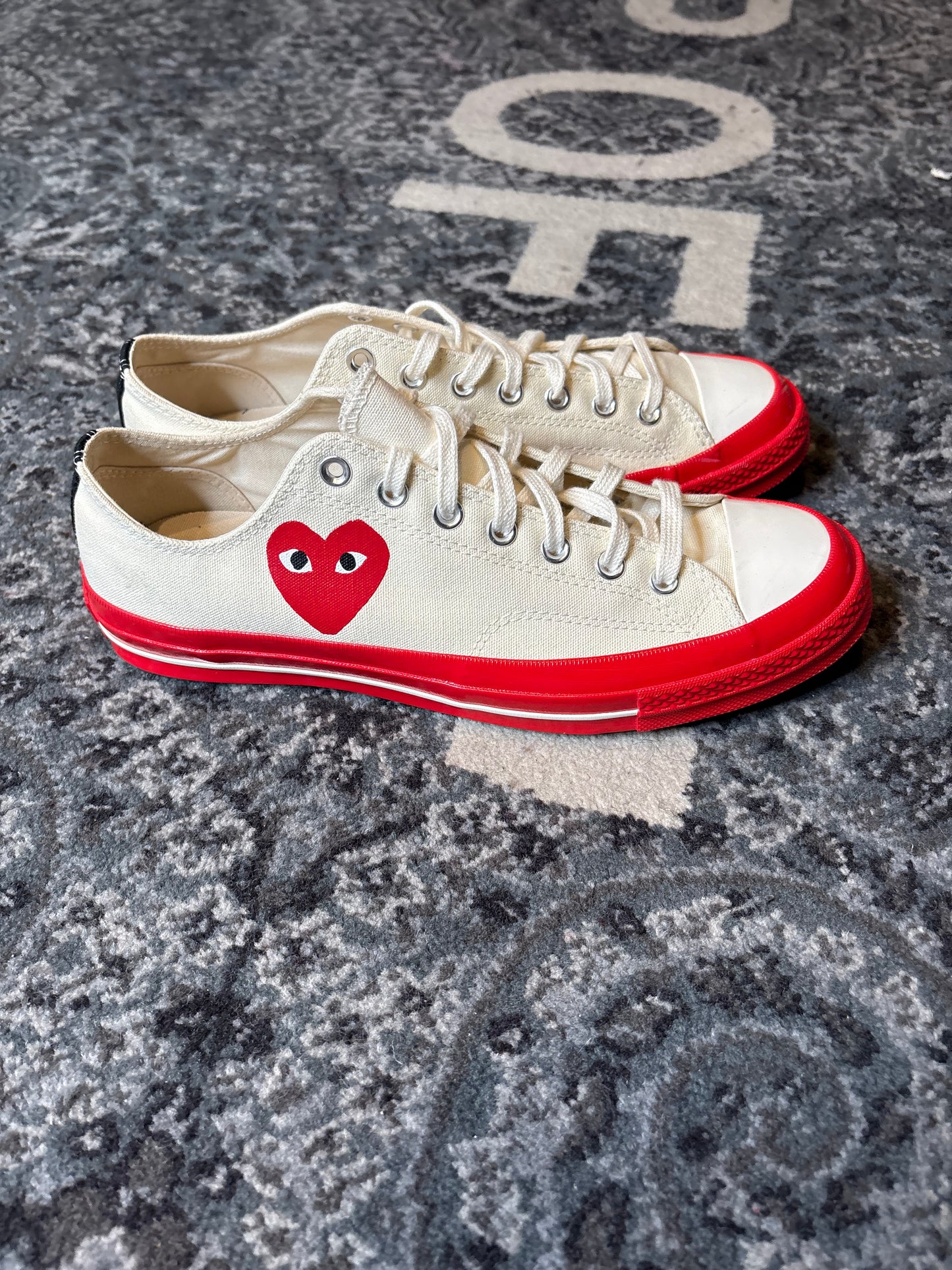 Comme des garçons play X Converse chuck 70 low Clean Nb Size 11