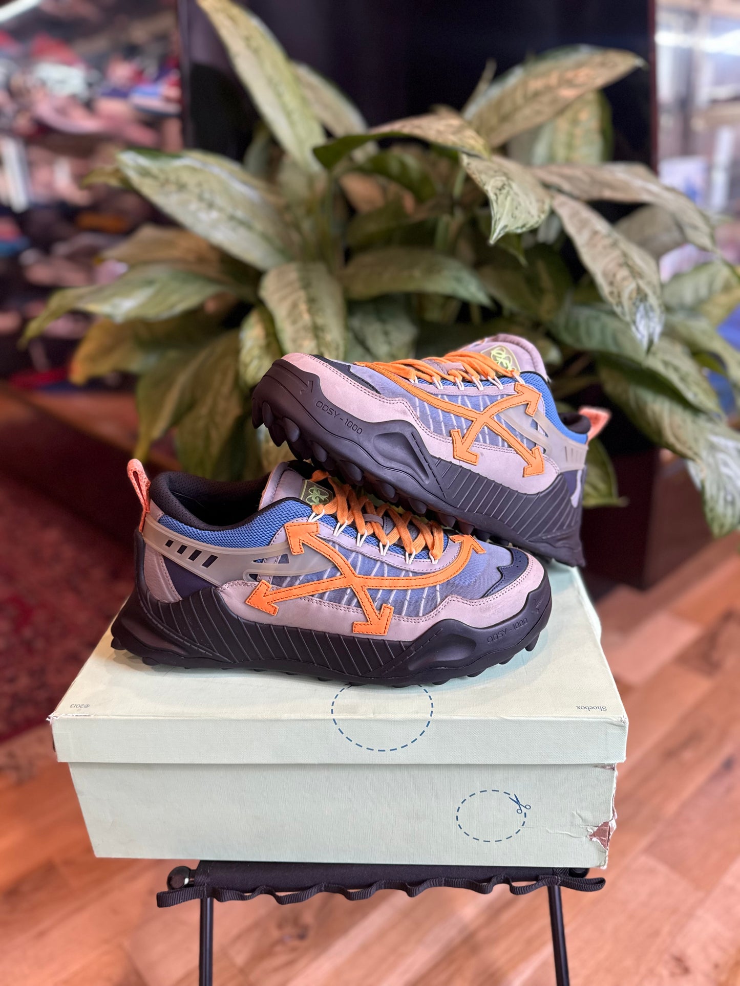 Off-White Odsy 1000 Blue/Orange Clean OG Size 46