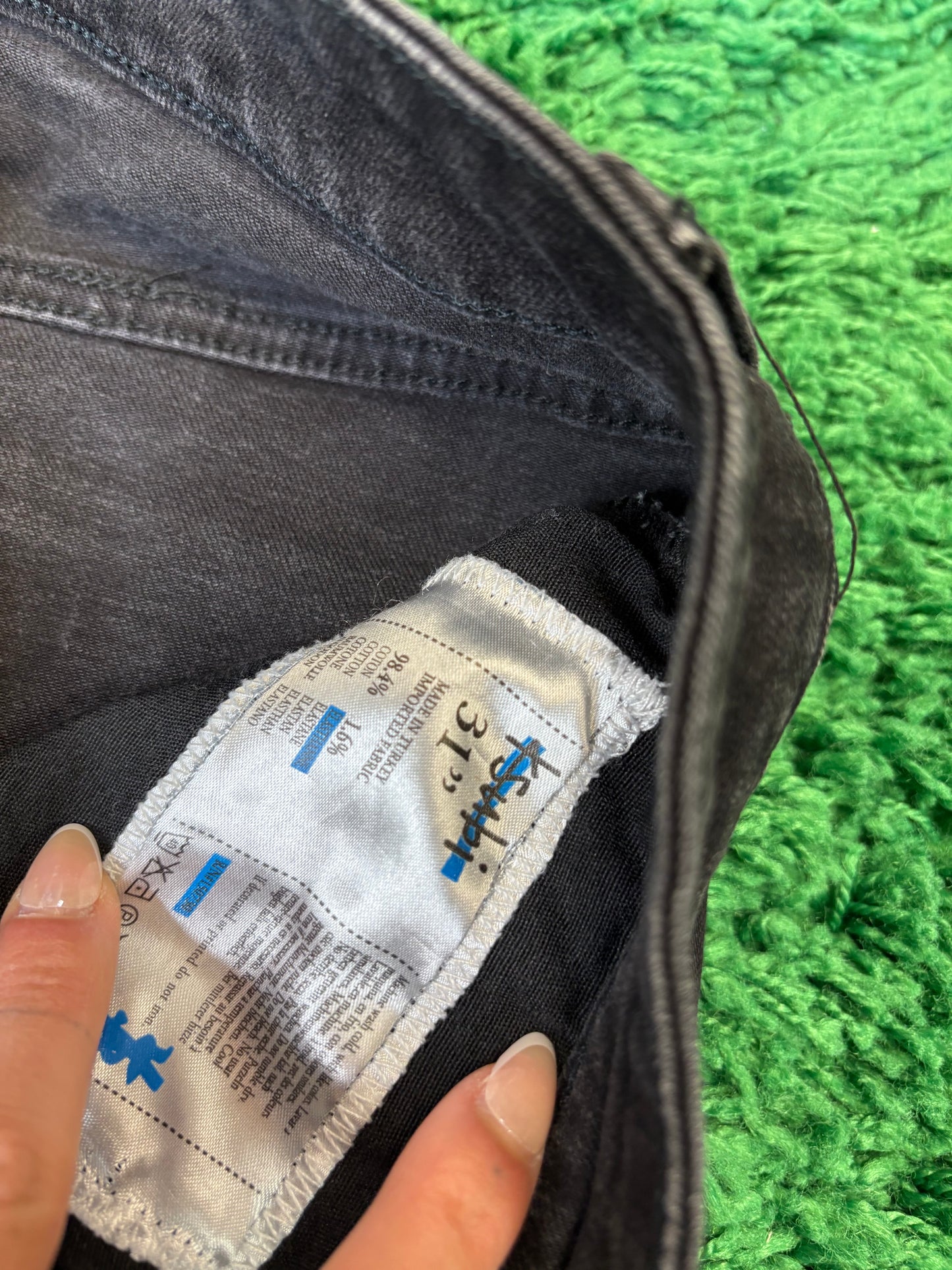 Ksubi Jeans Black Size 31
