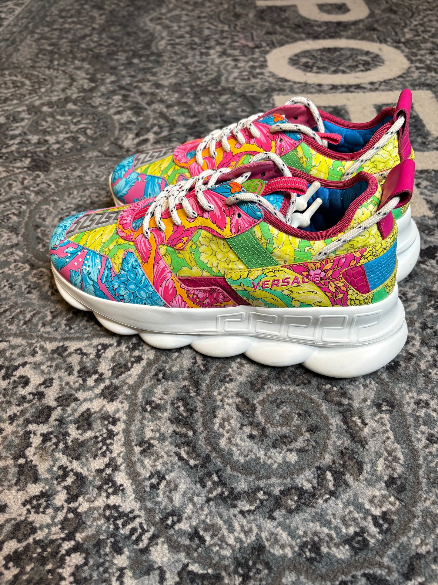 Versace Chain Reaction “Fluo Barocco” Clean Nb Size 13(46 EU)