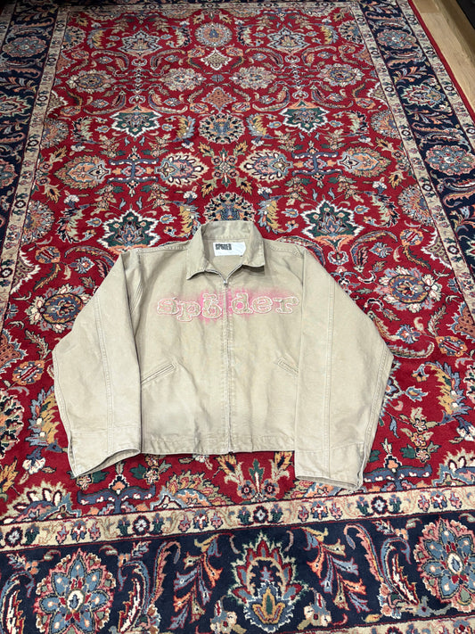 Sp5der Tan Pink Work Jacket PO XL