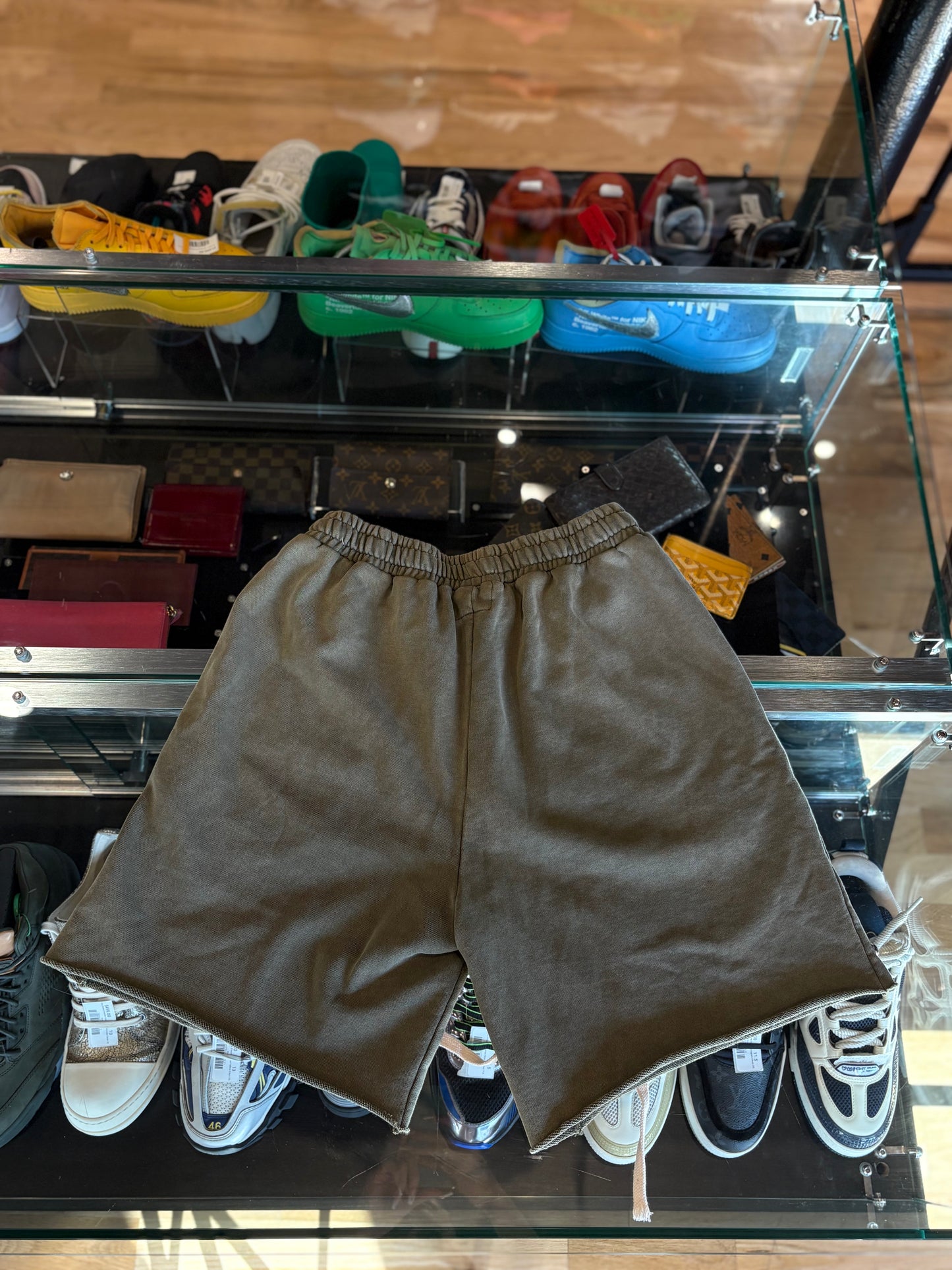Saint Vanity Olive Sweat Shorts DS Size Small