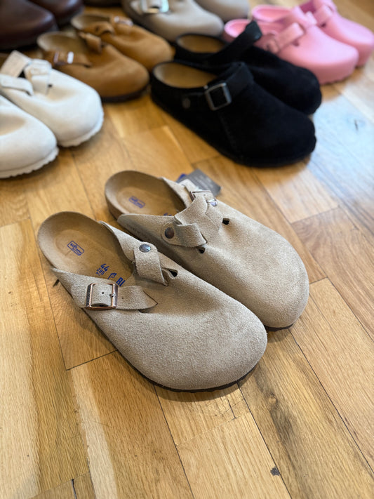 Birkenstock Boston BS Taupe DS OG