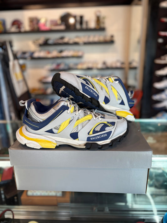 Balenciaga Track Sneakers Blue/Yellow Clean OG Size 46