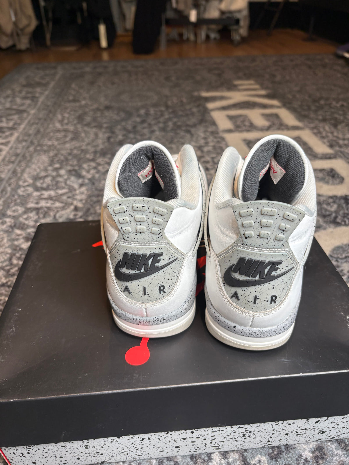Jordan 4 Retro “White Cement” Clean Og Size 8.5
