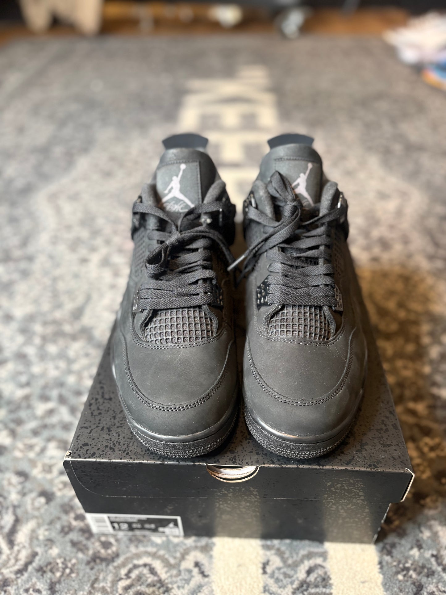 Jordan 4 Retro “Black Cat” Clean Og Size 12