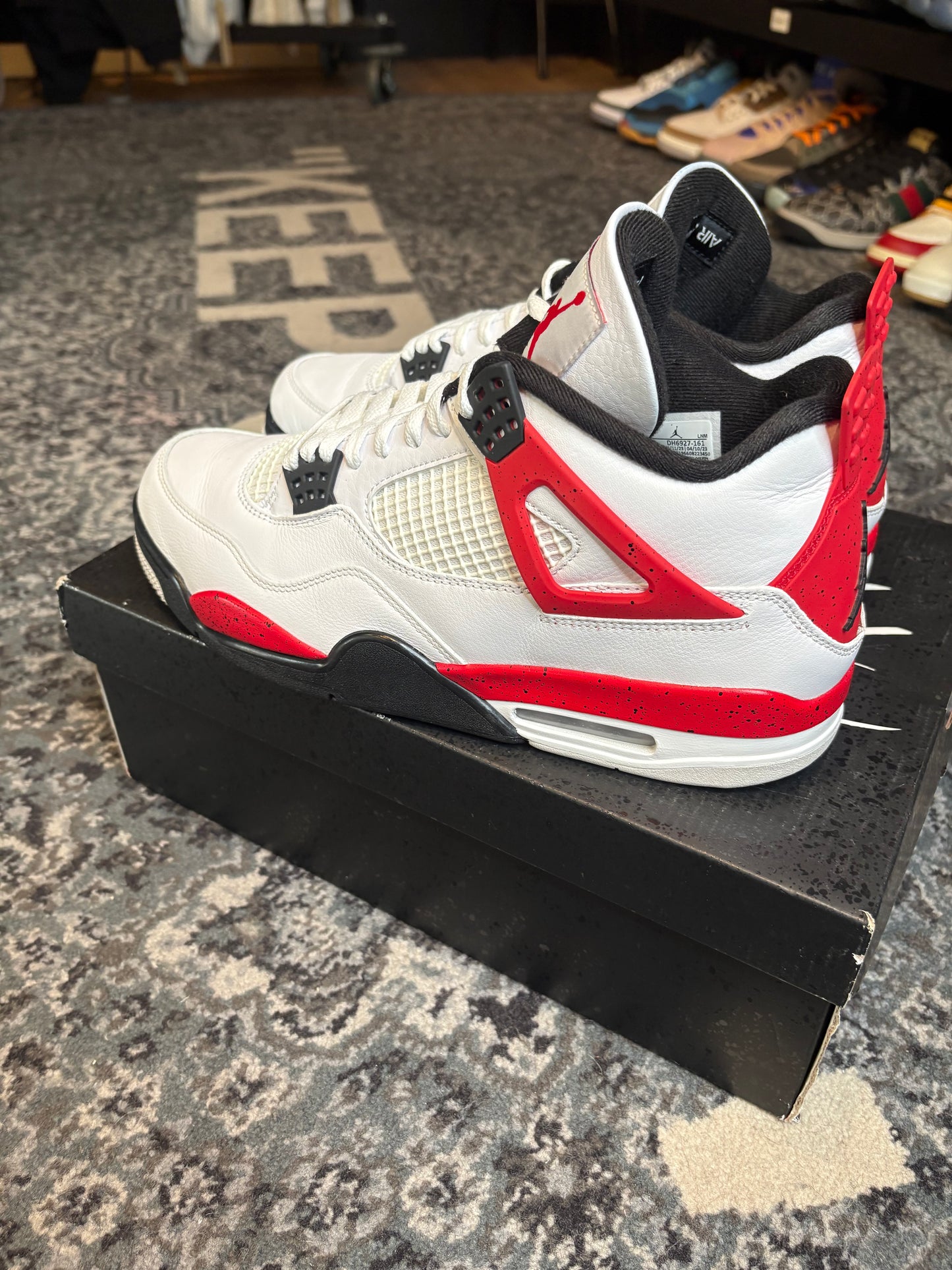 Jordan 4 Retro “Red Cement” Clean Og Size 12