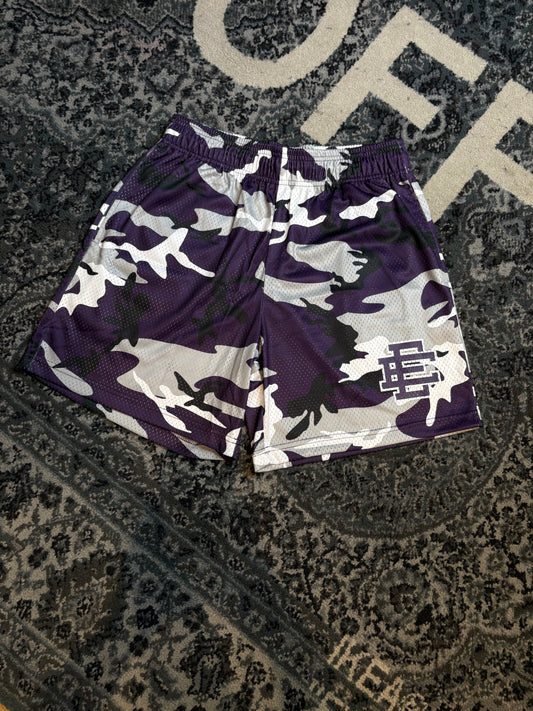 Eric Emmanuel Camo Purple Pattern Size Medium