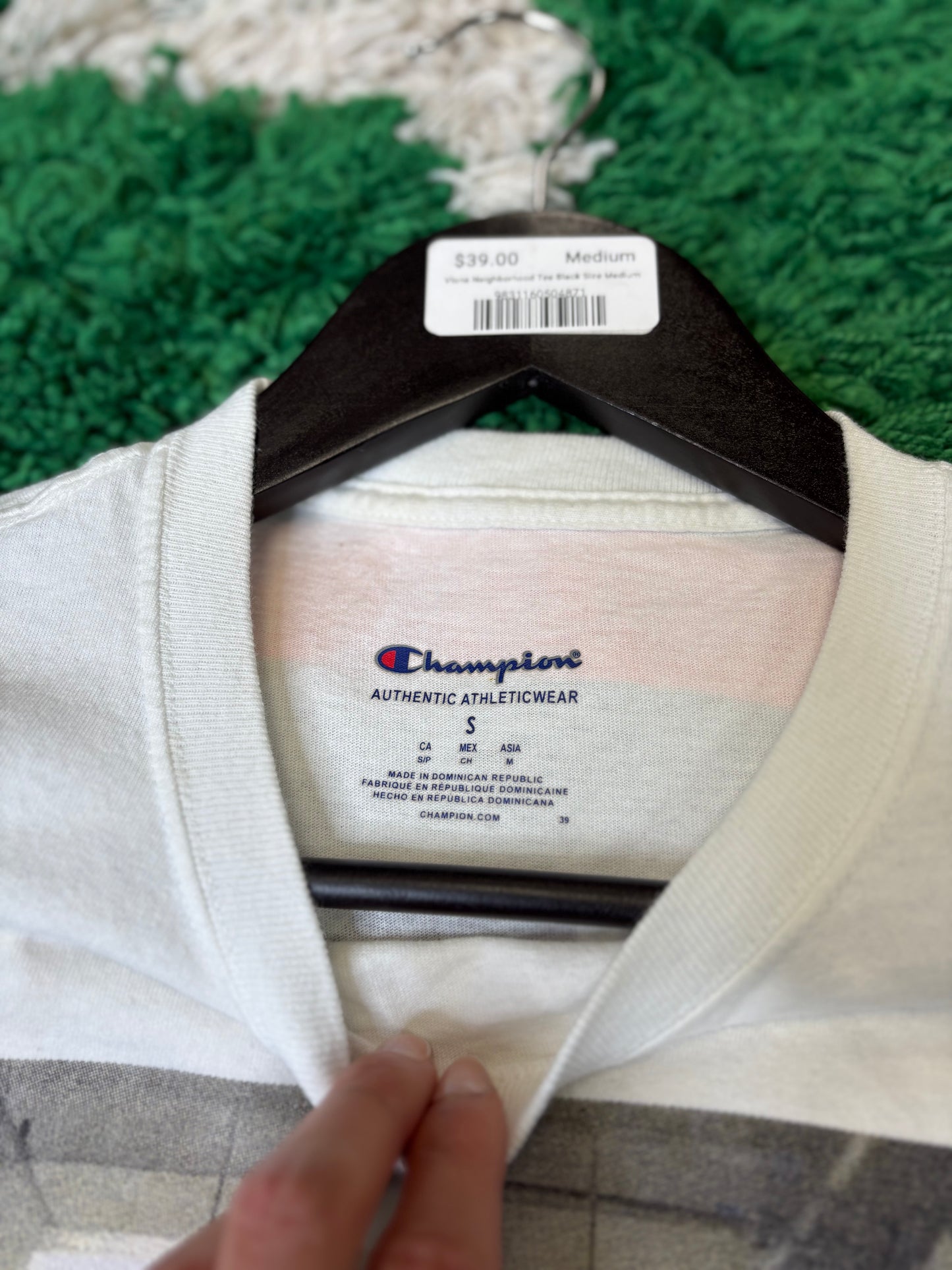 Off-White Champion Tee Size Small