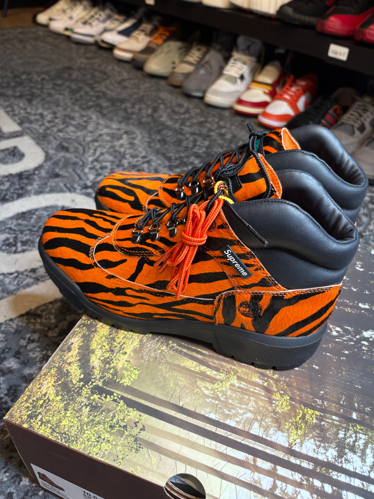 Timberland Field Boot Mid Lace Up “Supreme Tiger” Clean Og Size 10.5