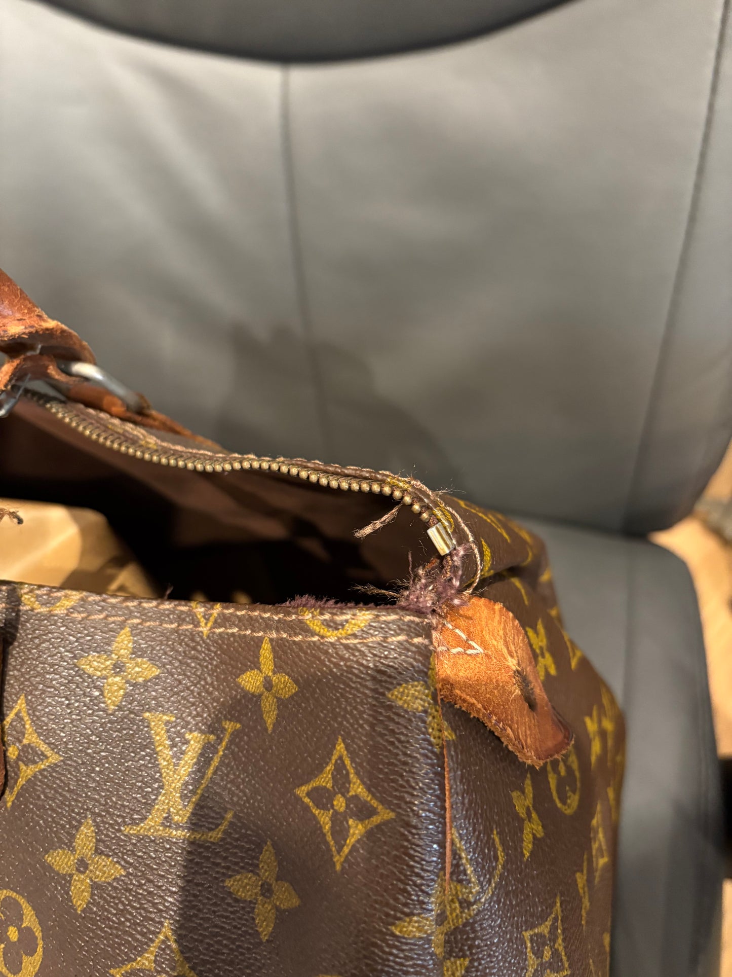 Louis Vuitton Brown Monogram Speedy