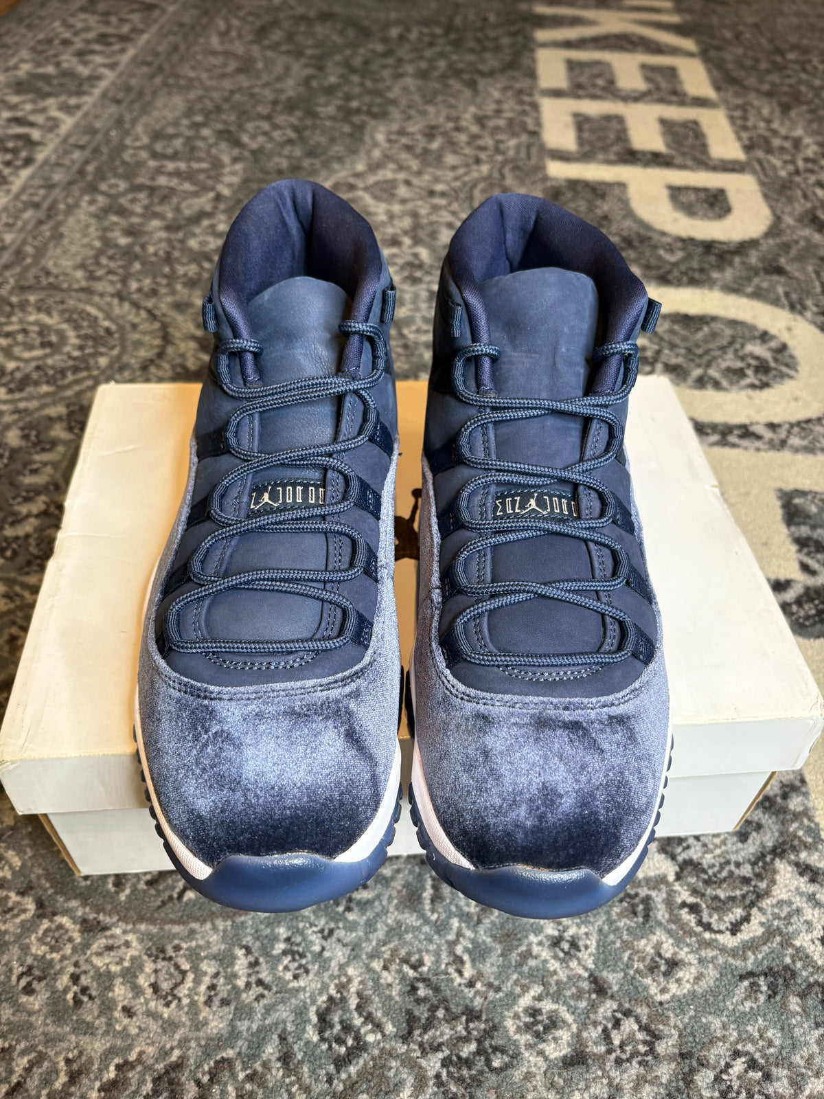 Jordan 11 Retro “Midnight Navy” Vnds Og Size 10M/11.5W