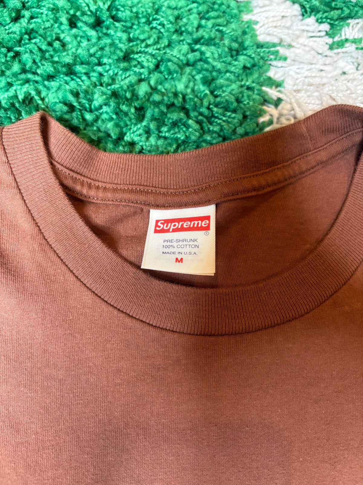 Supreme Karate Tee Brown Size Medium