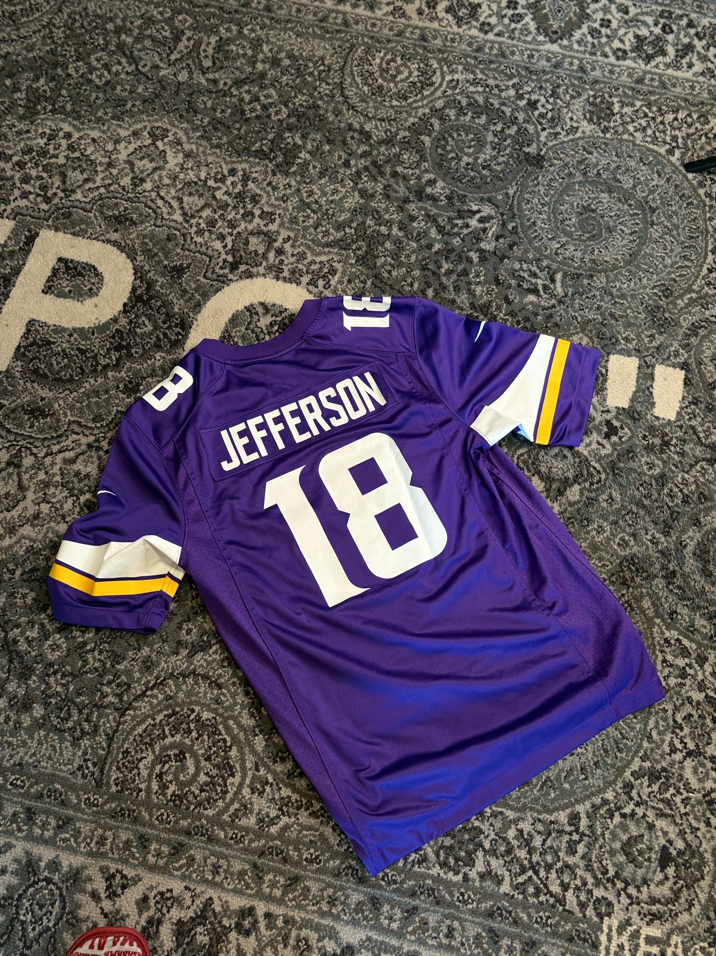 Vikings Jefferson Jersey Size Medium
