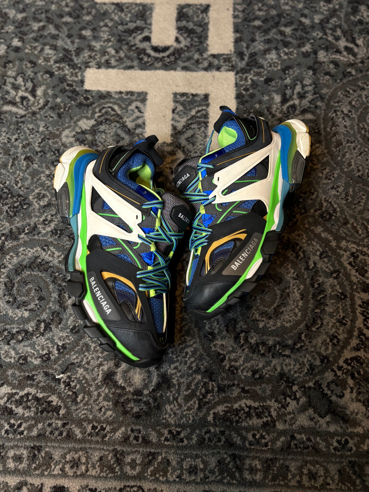 Balenciaga Track “Green White Blue” Po Nb Size 8