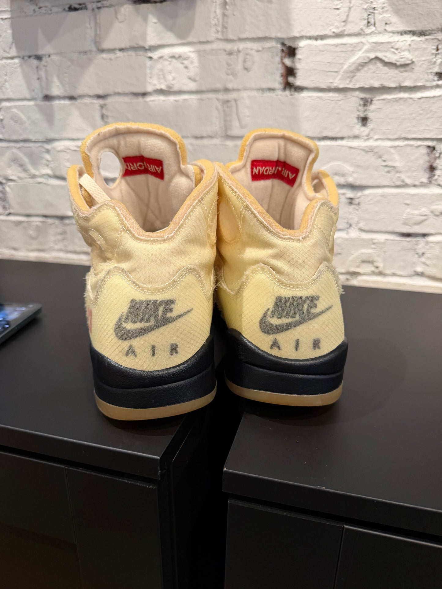 Jordan 5 Retro Off-White Sail Clean NB Size 11