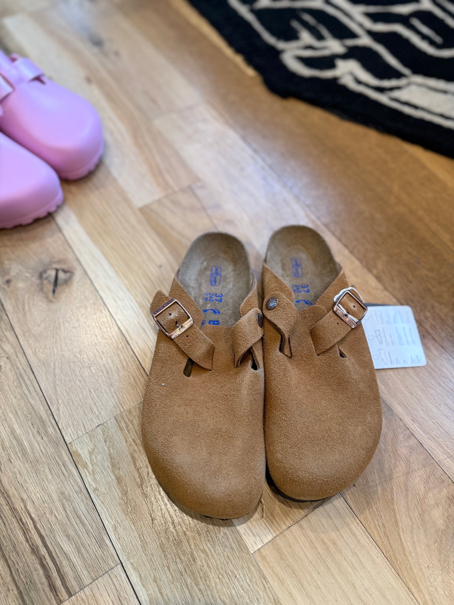 Birkenstock Boston BS Mink DS OG Size 37