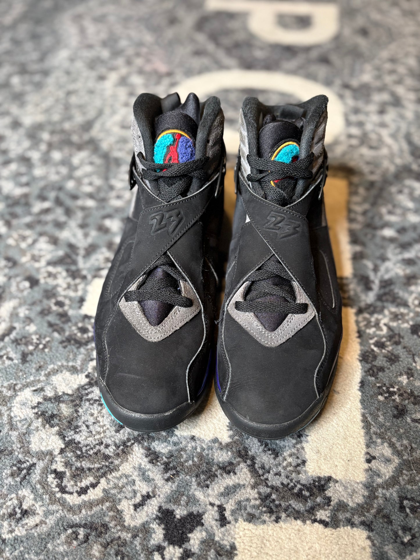 Jordan 8 Retro “Aqua” CLEAN NB SIZE 9.5