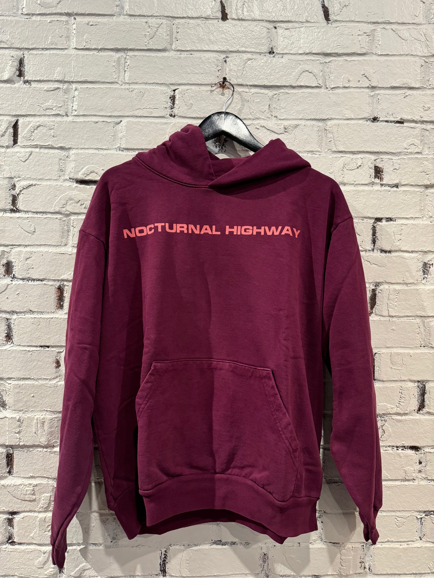 Sp5der Nocturnal Highway Hoodie Sz L