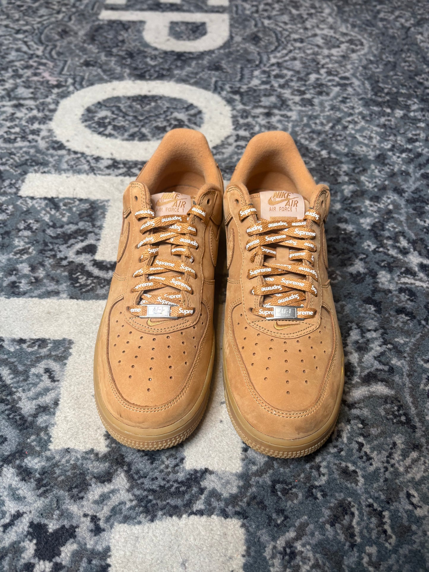 Air Force 1 “Supreme Wheat” Clean Nb Size 8.5