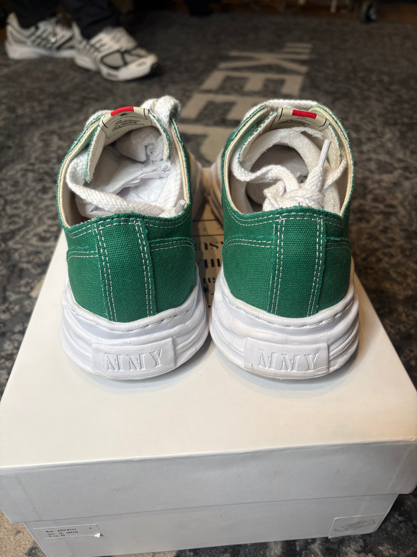 Maison Mihara Yasuhiro Hank Og Sole Green Clean Og Size 11(44 EU)