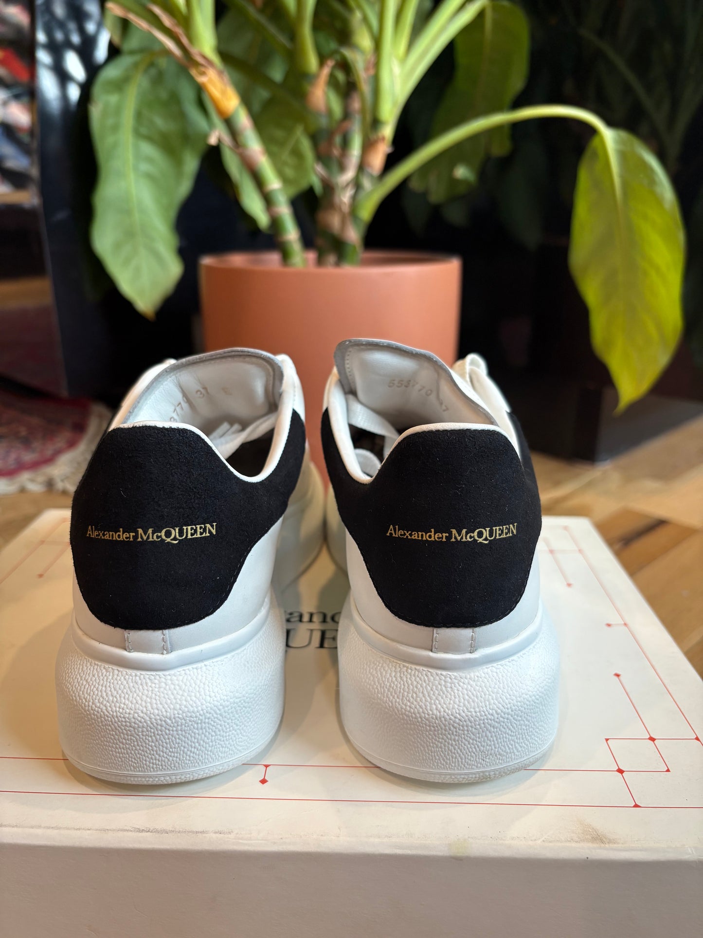 Alexander McQueen Sneakers White/Black Clean OG Size 37