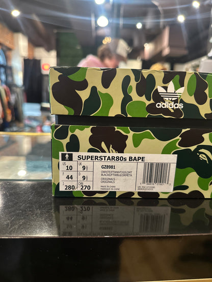 Bape Adidas Superstar Sz. 10 Clean OG