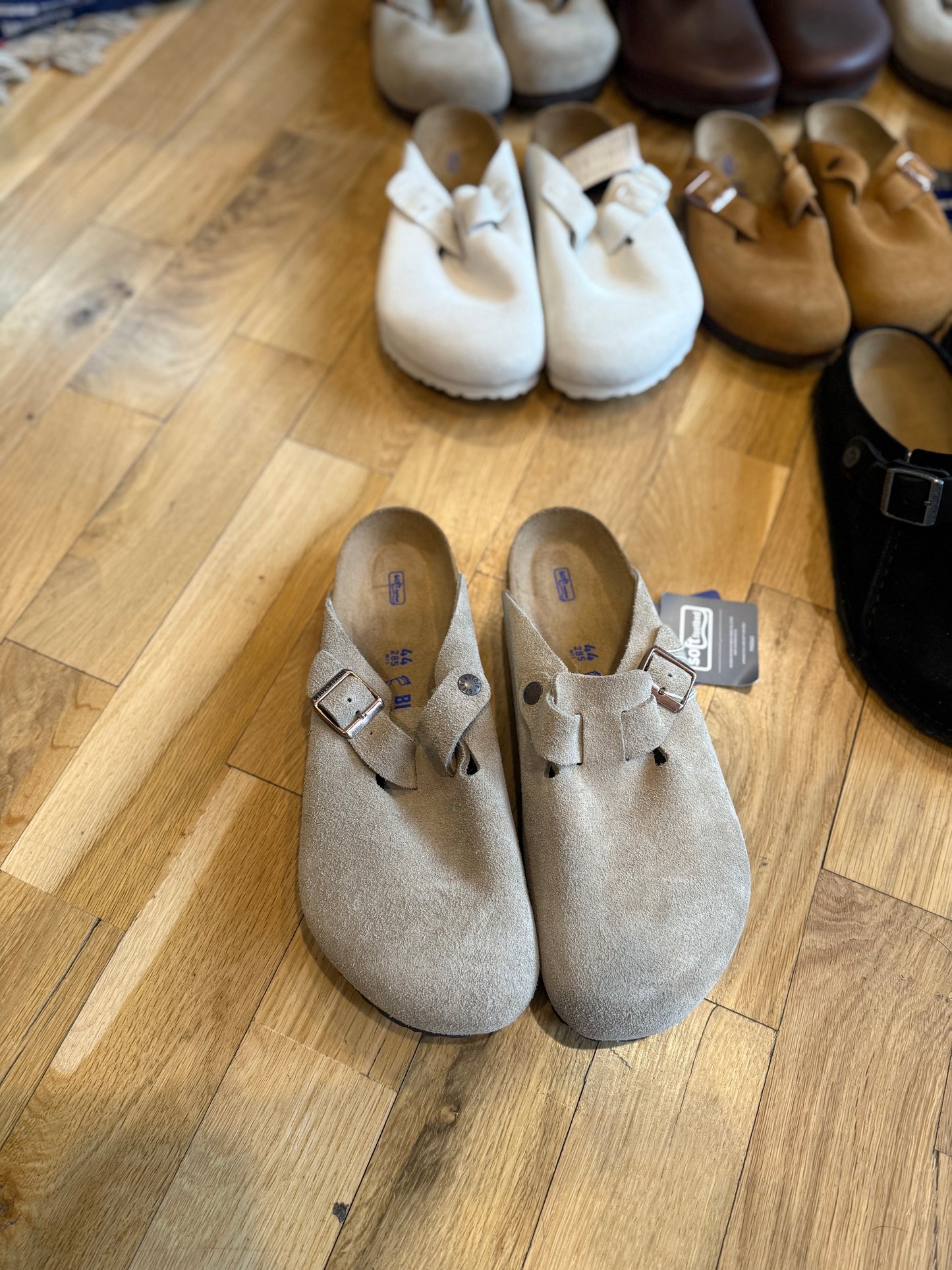 Birkenstock Boston BS Taupe DS OG